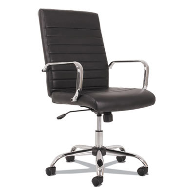Task Chair: Leather, Adjustable Height, 17-1/9 to 20